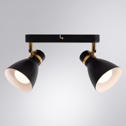 Спот Arte Lamp FAFNIR A5047PL-2BK