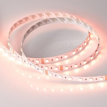 Светодиодная лента 24V 4000К RGB 19,2W/m 5m Arlight 019151(1)