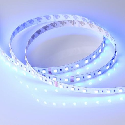 Светодиодная лента 24V 4000К RGB 19,2W/m 5m Arlight 019151(1)