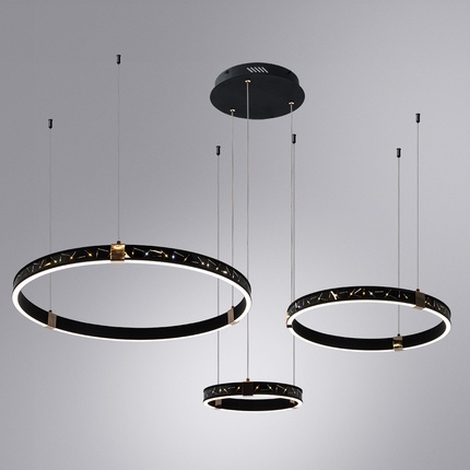 Подвесная люстра Arte Lamp SHINE A2222SP-3BK