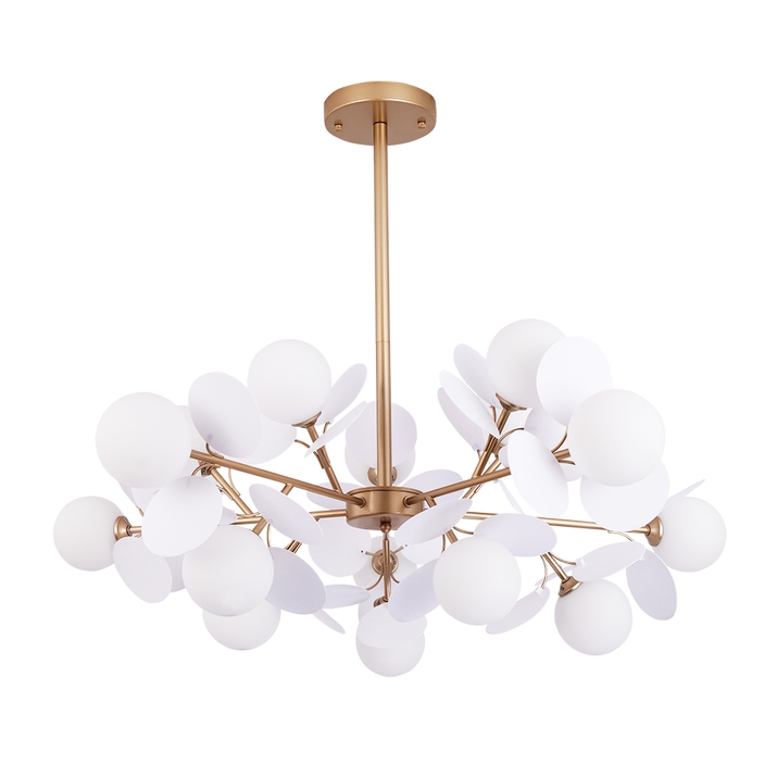 Люстра на штанге Arte Lamp PEACOCK A1369SP-15SG фото