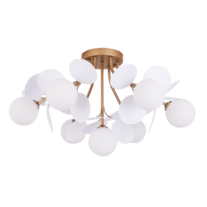 Потолочная люстра Arte Lamp PEACOCK A1369PL-7SG фото