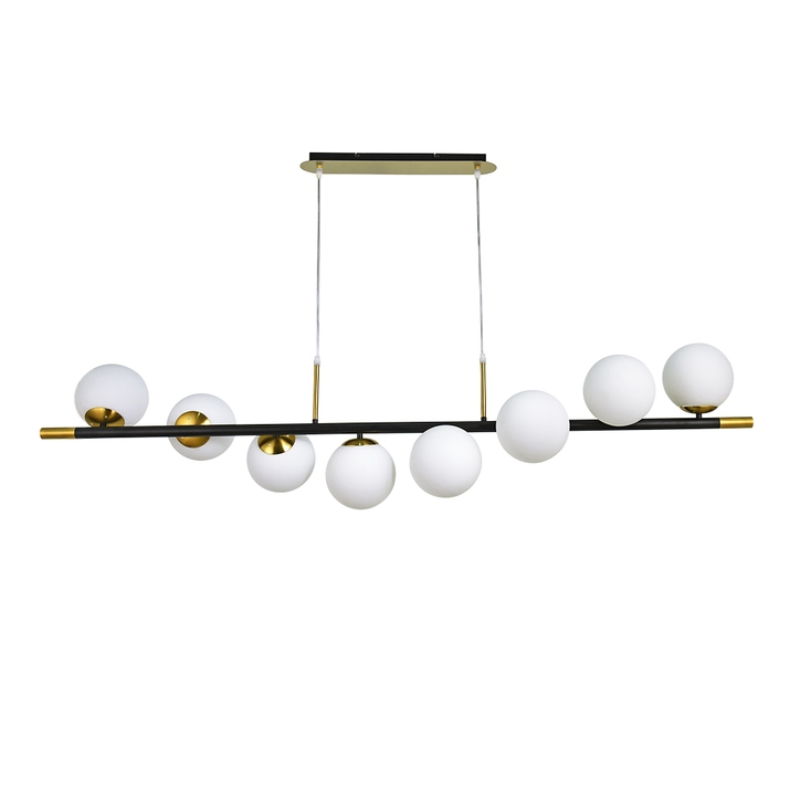 Подвесная люстра Arte Lamp ALCOR A2224SP-8BK фото