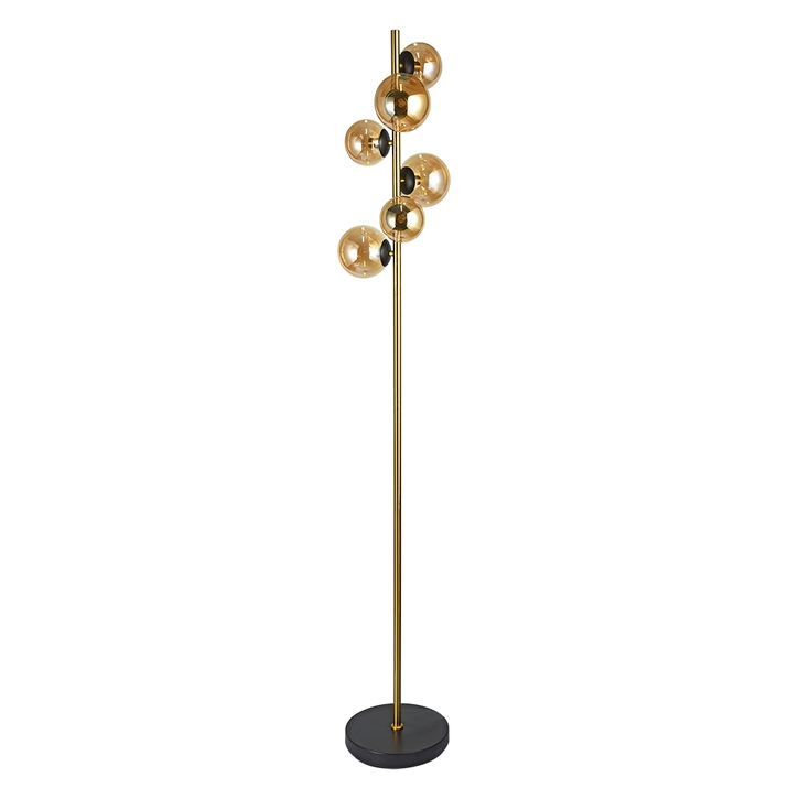 Торшер Arte Lamp GEMINI A2243PN-6PB фото