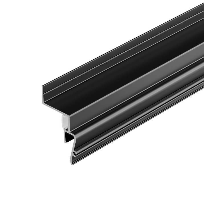 Профиль для лент STRETCH-SHADOW-2000 BLACK Arlight 039510 фото
