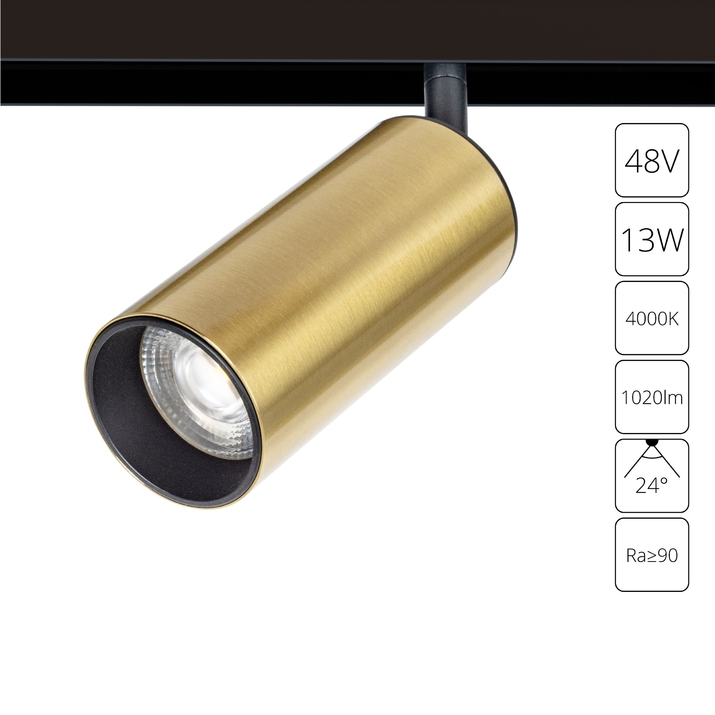 Магнитный трековый светильник Arte Lamp LINEA A4661PL-1AB фото