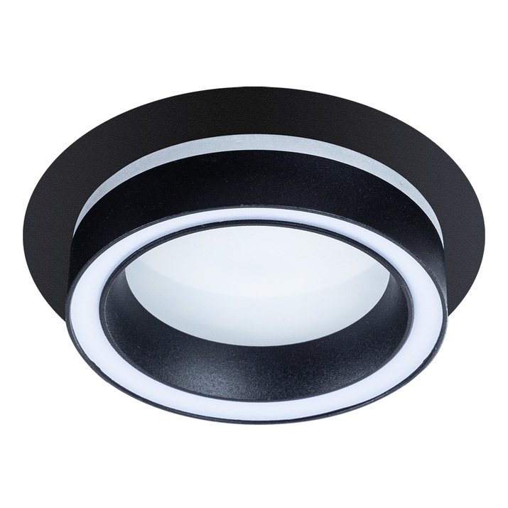 Точечный встраиваемый светильник Arte Lamp ATIK A4513PL-1BK фото