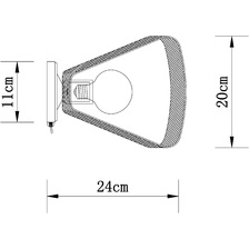 Фото бра A7044AP-1BK