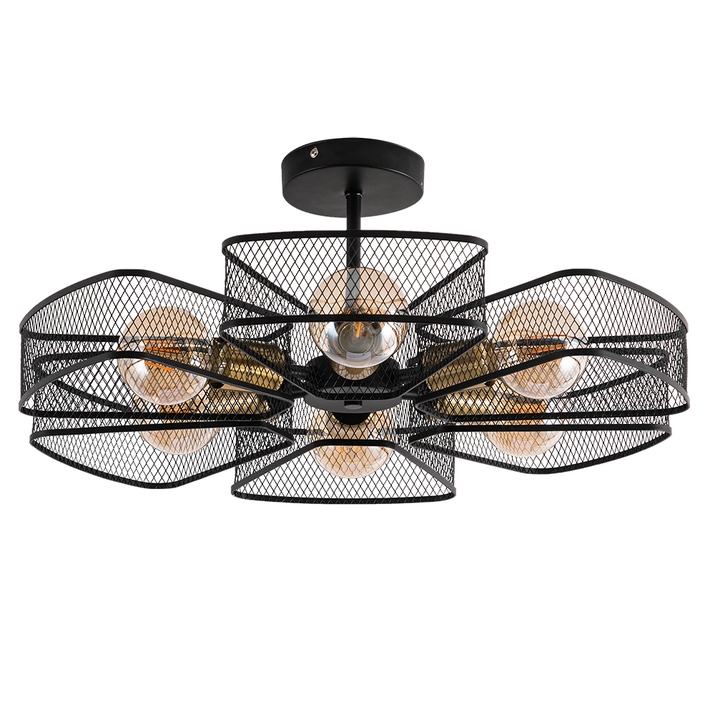 Потолочная люстра Arte Lamp MAASYM A7044PL-6BK фото