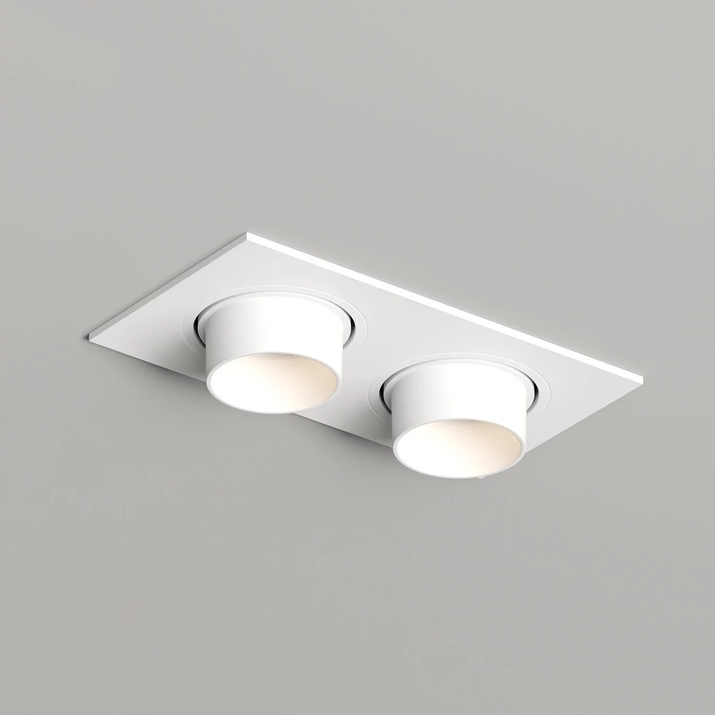 Точечный встраиваемый светильник Denkirs ROND DK3122-WH фото