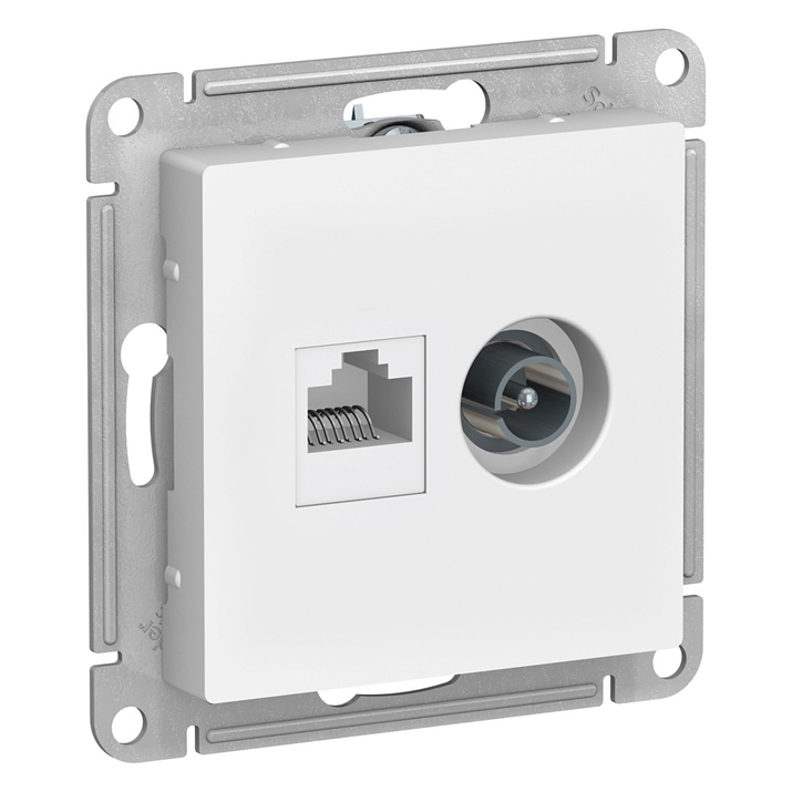 Розетка TV/интернет RJ-45 Systeme Electric ATLAS DESIGN ATN000189 фото