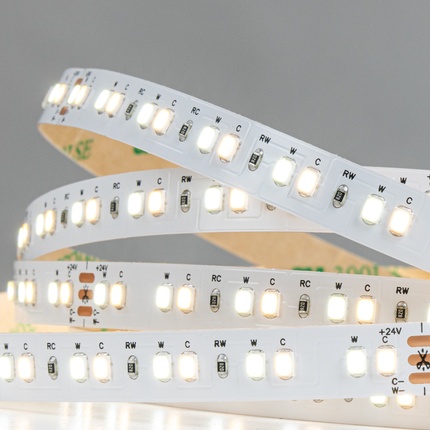 Светодиодная лента 24V 12W/m mix 2700-6000К 5м Arte Lamp TAPE A2414010-01-mix