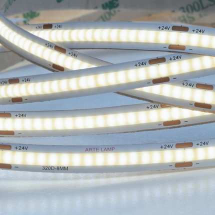 Светодиодная лента 24V 10W/m 6000К 5м Arte Lamp LANE A2432008-03-6K