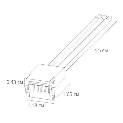 Коннектор для ввода питания Arte Lamp STRIP-ACCESSORIES A30-10-MIX