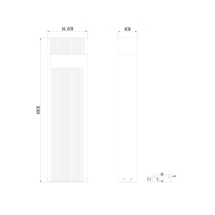 Ландшафтный светильник Arte Lamp ARNEB A2146PA-1BK