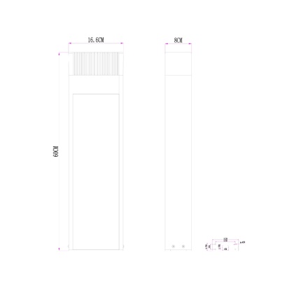 Ландшафтный светильник Arte Lamp ARNEB A2146PA-1BR