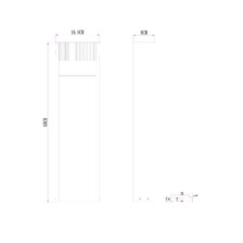 Фото ландшафтные светильники A2146PA-1BR