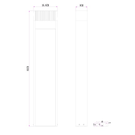 Ландшафтный светильник Arte Lamp ARNEB A2148PA-1BR
