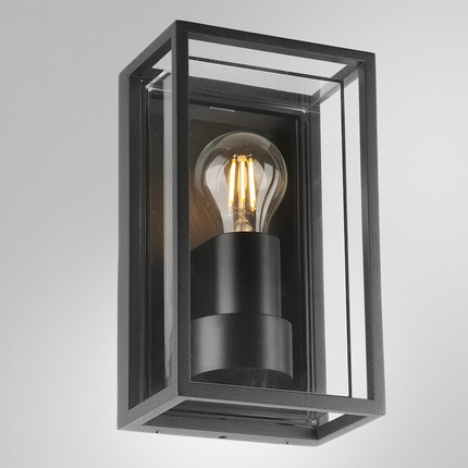 Уличный настенный светильник Arte Lamp MARFIK A2322AL-1BK