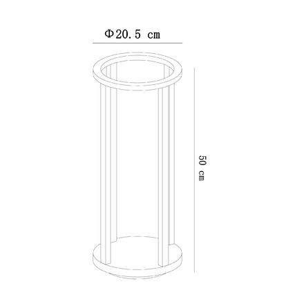 Ландшафтный светильник Arte Lamp HASSALEH A3370PA-1BK