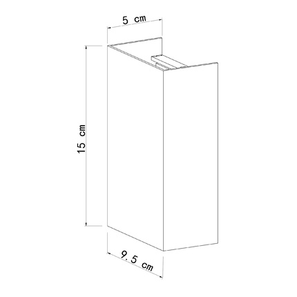 Фасадный светильник Arte Lamp ALGOL A5640AL-2WH