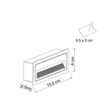 Фото подсветки для лестниц A7223IN-1BK