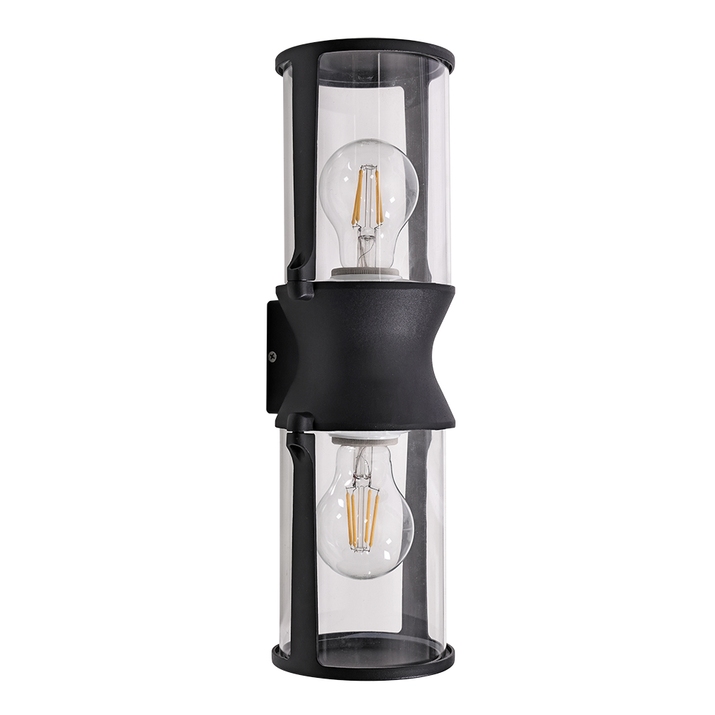 Уличный настенный светильник Arte Lamp MINCHIR A8306AL-2BK фото