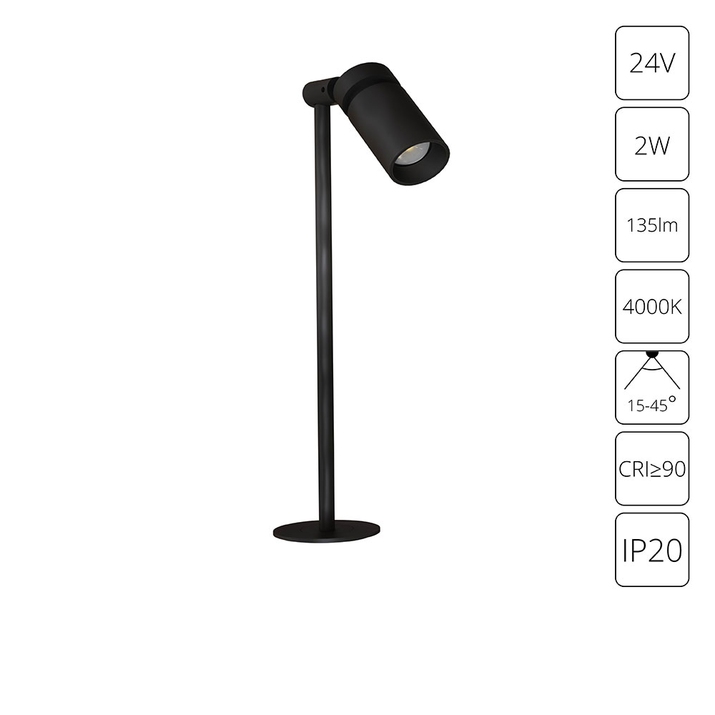 Подсветка для ювелирных изделий Arte Lamp PRESTO A6194LT-1BK фото
