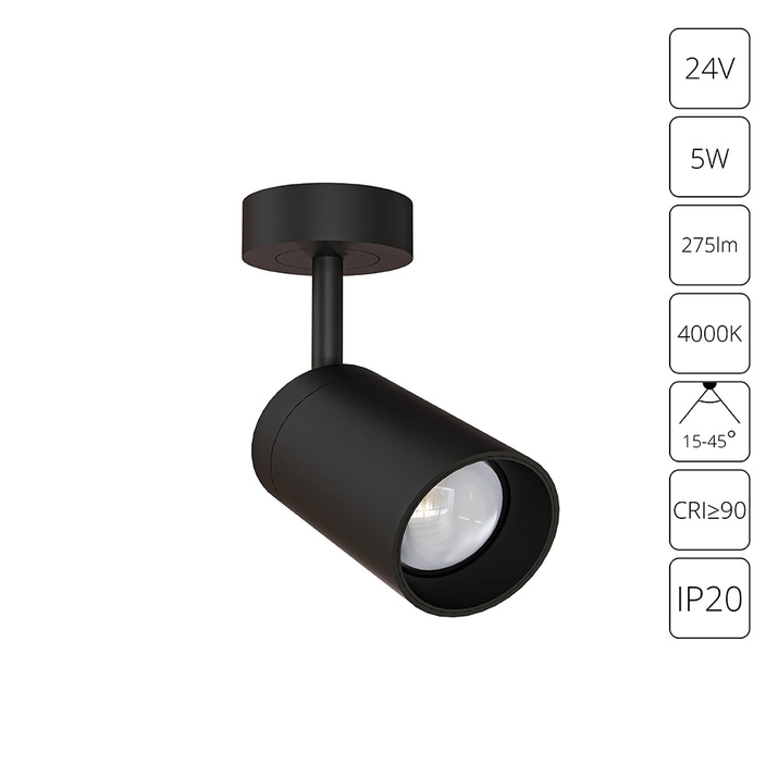 Подсветка для ювелирных изделий Arte Lamp PRESTO A6193PL-1BK фото