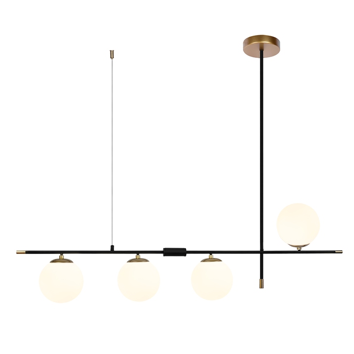 Люстра на штанге Arte Lamp ARKAB A2225SP-4BK фото