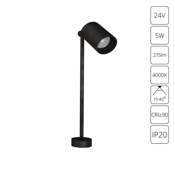 Подсветка для ювелирных изделий Arte Lamp PRESTO A6197LT-1BK фото