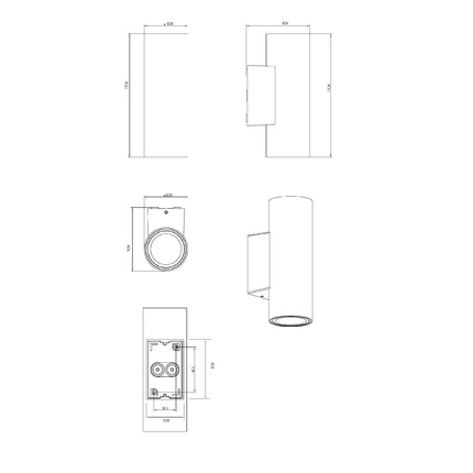 Фасадный светильник Arte Lamp TORCULAR A1807AL-2BK