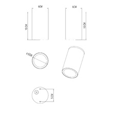 Фото уличные потолочные светильники A1807PF-1BK
