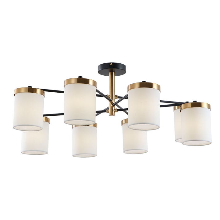 Потолочная люстра Arte Lamp MODELLO A4099PL-8BK фото