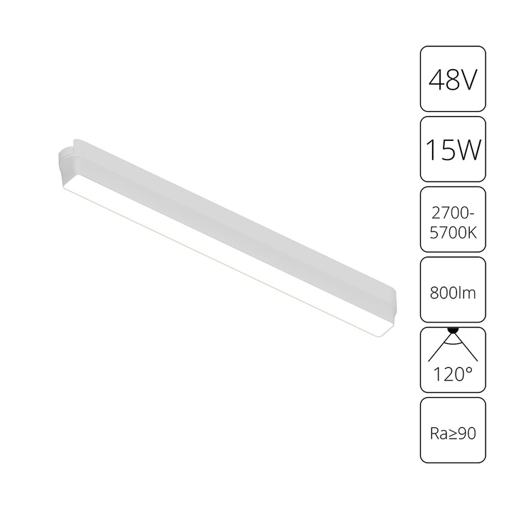 Магнитный трековый светильник Arte Lamp RAPID SMART A2968PL-1WH фото