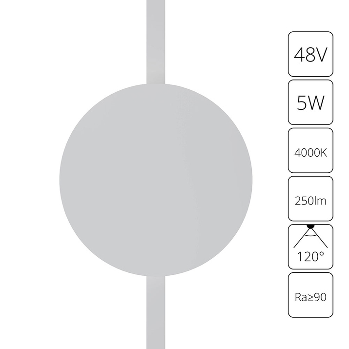 Магнитный трековый светильник Arte Lamp RAPID A6163PL-1WH фото