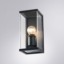Фото уличные настенные светильники A1632AL-1BK