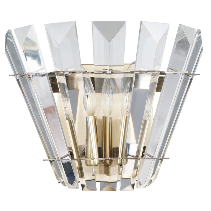 Настенный светильник Arte Lamp FLORIZEL A1072AP-2AB фото
