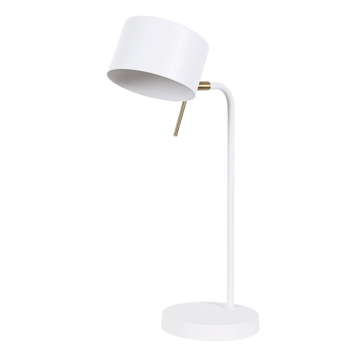 Декоративная настольная лампа Arte Lamp SEBASTIAN A7051LT-1WH фото