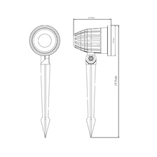 Фото грунтовые светильники A1127IN-1BK