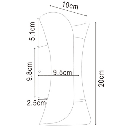 Фасадный светильник Arte Lamp ALBA A6405AL-2BK