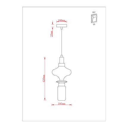 Подвесной светильник Arte Lamp FIORATO A2442SP-10PB