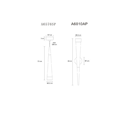 Подвесной светильник Arte Lamp SABIK A6576SP-1BK