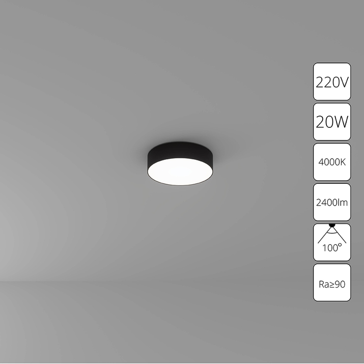 Потолочный светильник Arte Lamp FADO A6620PL-1BK фото