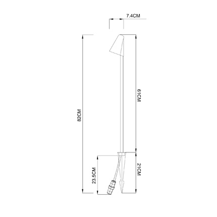 Грунтовый светильник Arte Lamp MUPHRID A4109FN-1BK