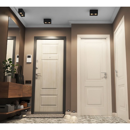 Точечный накладной светильник Denkirs RODVIG DK3085-BK+BR