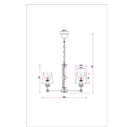 Подвесная люстра Arte Lamp BROCCA A4093LM-5AB