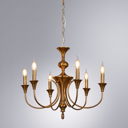 Подвесная люстра Arte Lamp COLLINETTA A4094LM-6PB