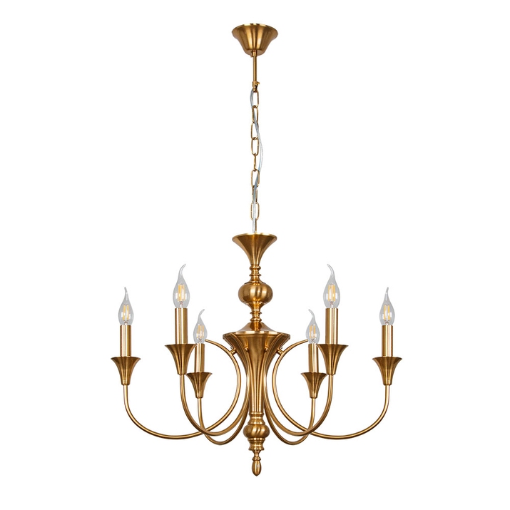 Подвесная люстра Arte Lamp COLLINETTA A4094LM-6PB фото