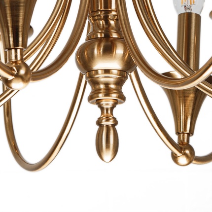 Подвесная люстра Arte Lamp COLLINETTA A4094LM-12PB